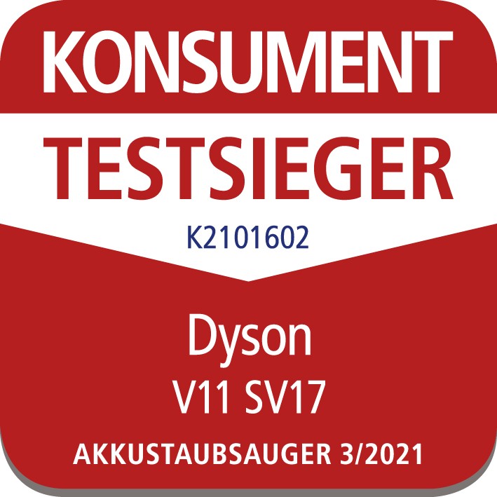 Dyson V11 ist Konsument Testsieger